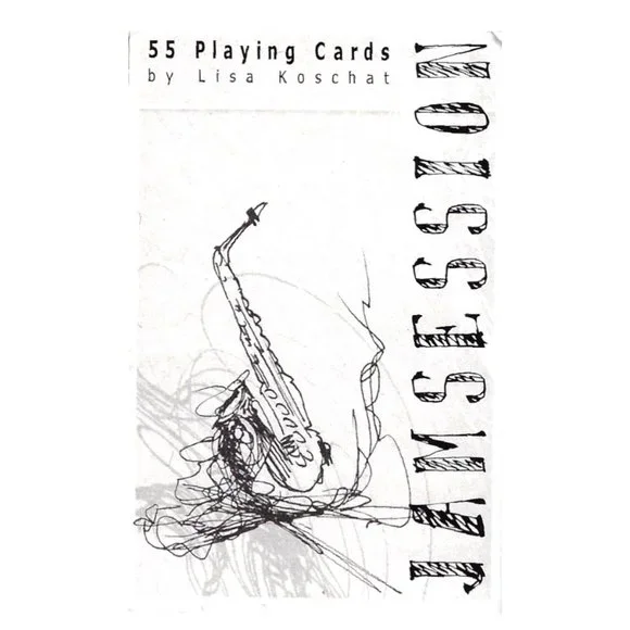 Jam Jazz Session Poker Playing Cards by Artist Design Gift - RARE - Picture 1 of 8